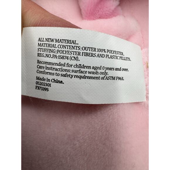 Make Believe Ideas Pink Pig Sitting Plush 8.5” Weighted Stuffed Animal - Picture 7 of 7